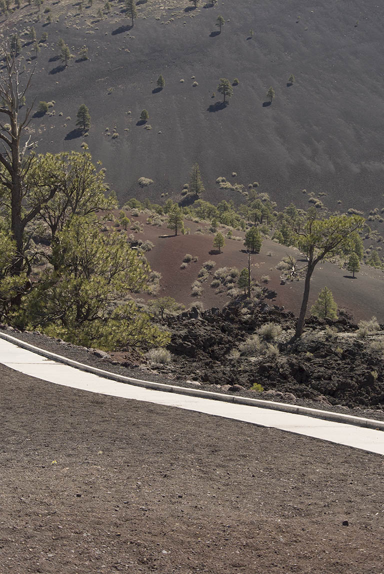 Cinders, Sunset Crater volcano