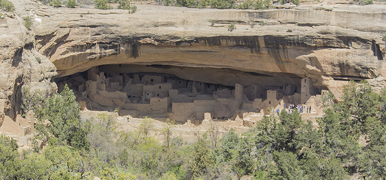 Cliff Palace from afar