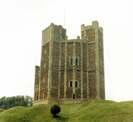 Orford Castle back